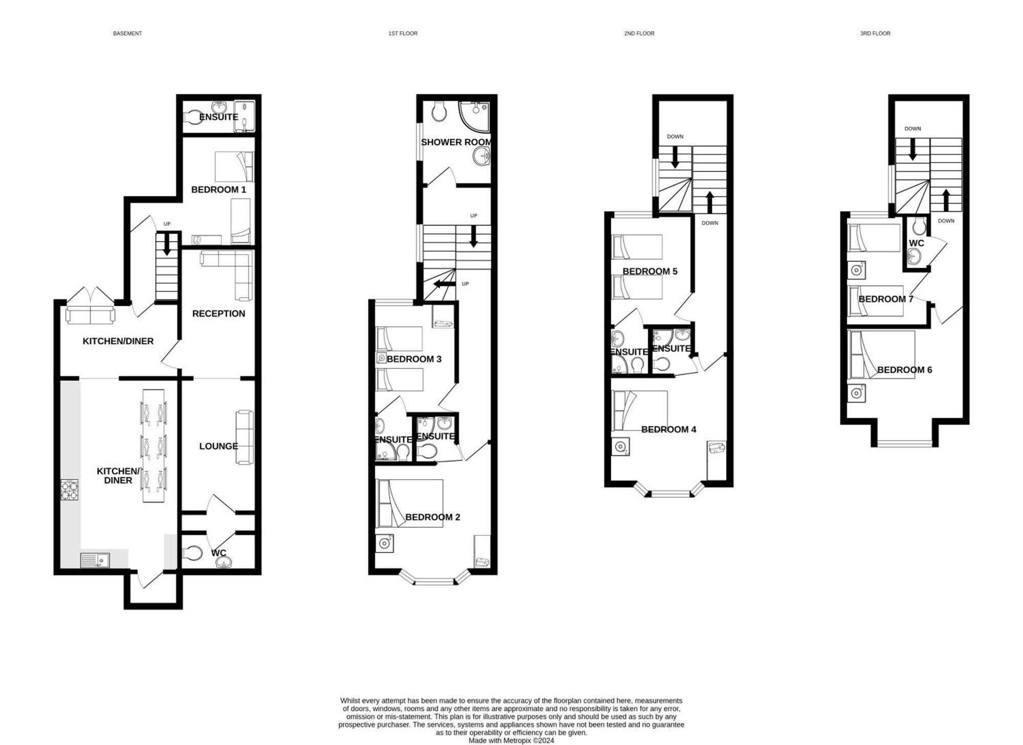 7 Bed House Brighton Vila Exterior foto